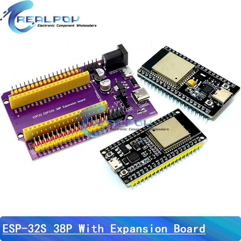Esp32 Devkit - Placa de desarrollo ESPWROOM32 TYPE-C/MICRO USB