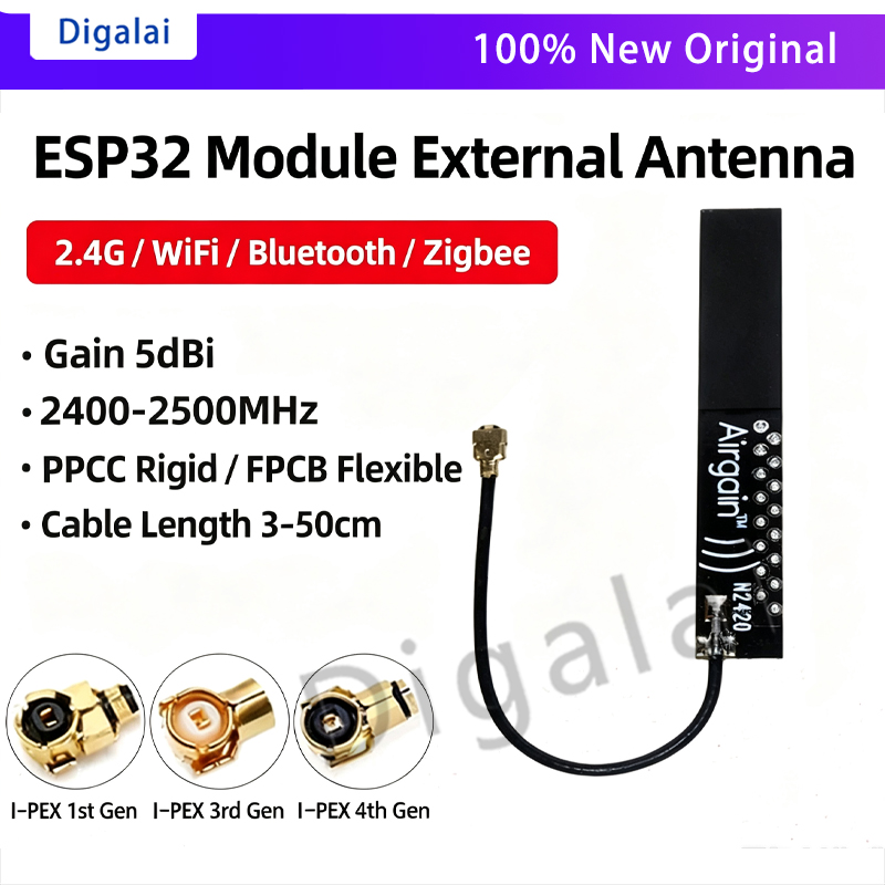 Esp32 Devkit - Antena ESP32 2.4GHz WiFi Bluetooth con