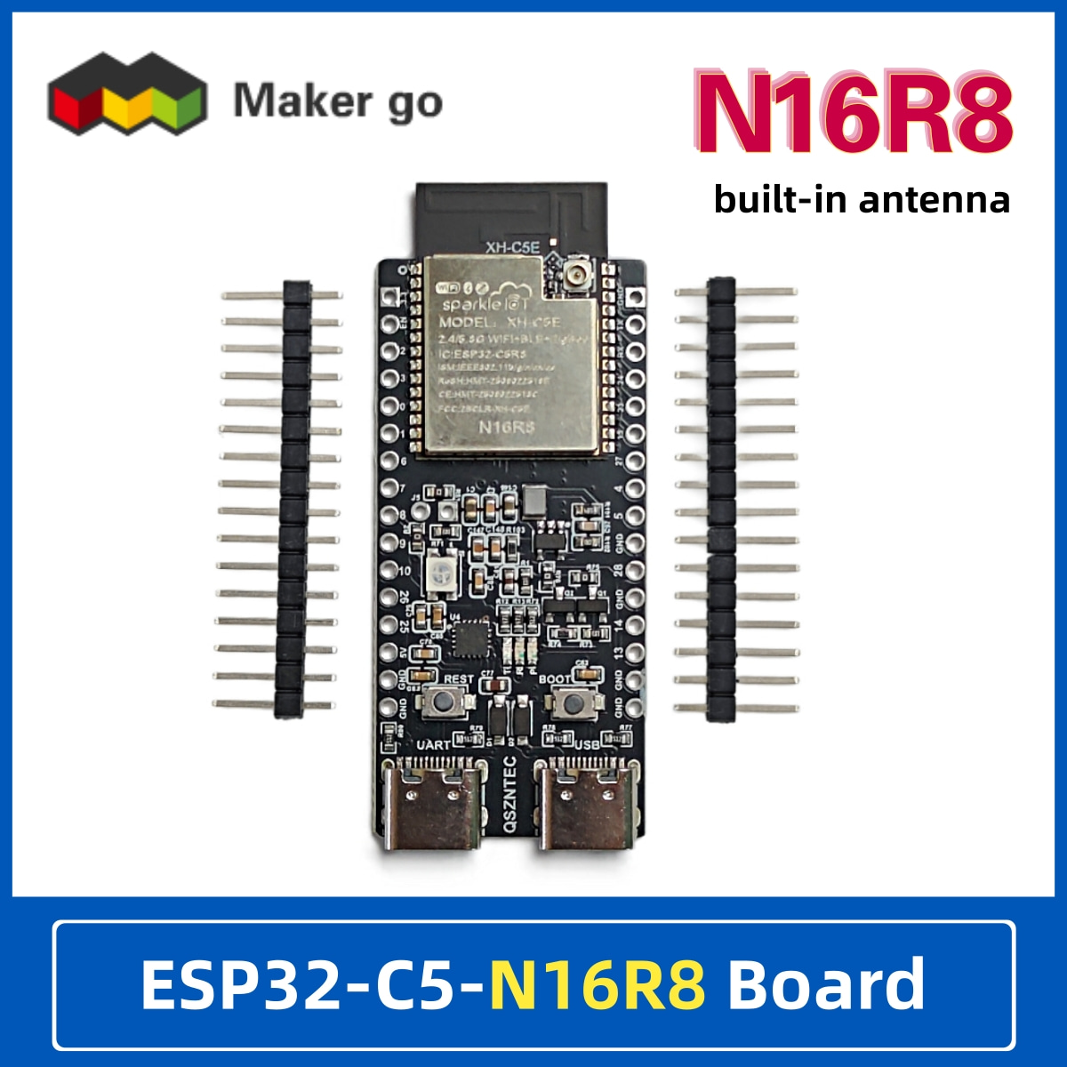 Esp32 Uart Module - Placa de Desarrollo ESP32-C5-N16R8 con Wi-Fi