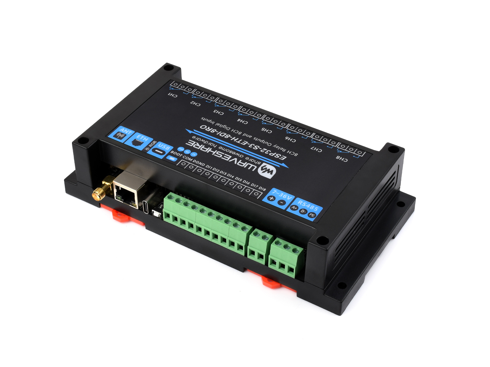 Módulo de relé WiFi de ESP32-S - Esp32 Uart Module reseña y precio