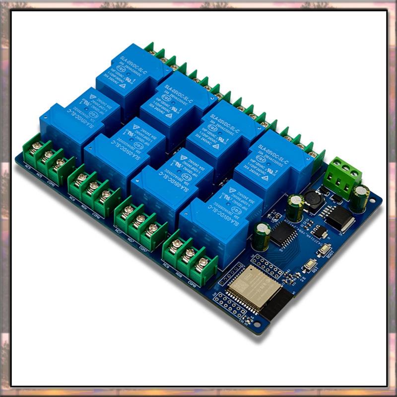 BAAZ Módulo de relé de 8 canal - Esp32 Wifi Bluetooth Module reseña y precio