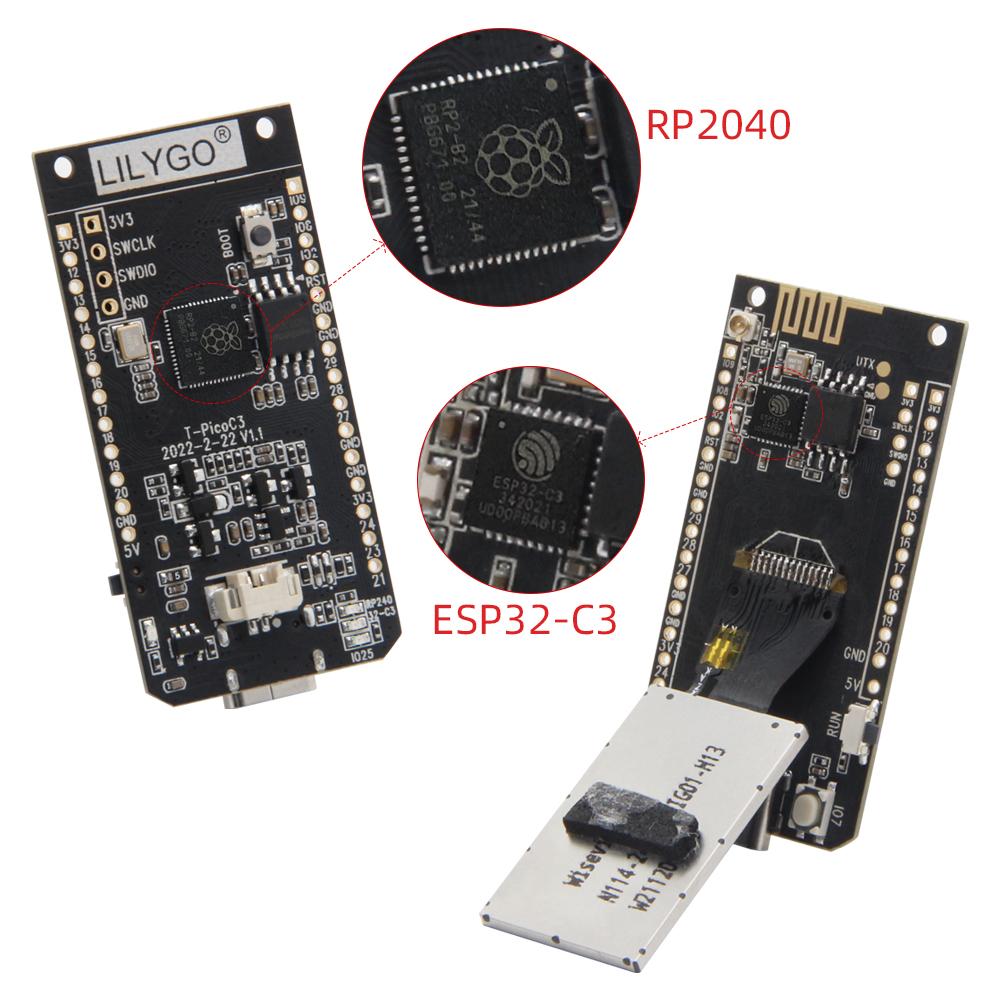 LILYGO® T-PicoC3 Módulo de pan - Esp32 C3 reseña y precio