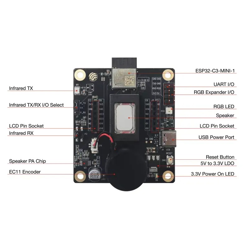 Placa de Desarrollo ESP32-C3-L - Esp32 C3 reseña y precio